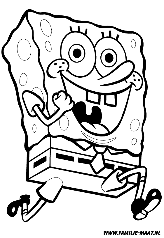 Sponge Bob kolorowanki